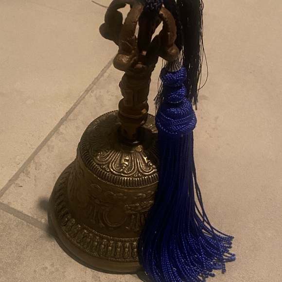 Tibetan brass meditation Bell - Picture 4 of 6